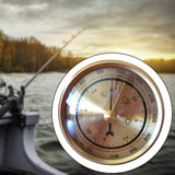 Maxbell Fishing Barometer for Boat Gold Professional Outdoor Metal Fishing Accessory