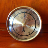 Maxbell Fishing Barometer for Boat Gold Professional Outdoor Metal Fishing Accessory