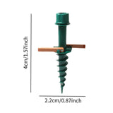 Maxbell Beach Umbrella Sand Anchor Adjustable Thread Anchor for Ground Beach Fishing