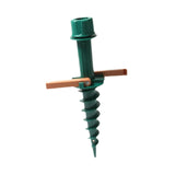 Maxbell Beach Umbrella Sand Anchor Adjustable Thread Anchor for Ground Beach Fishing