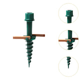 Maxbell Beach Umbrella Sand Anchor Adjustable Thread Anchor for Ground Beach Fishing
