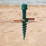 Maxbell Beach Umbrella Sand Anchor Adjustable Thread Anchor for Ground Beach Fishing