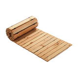 Maxbell Wooden Garden Pathway Sturdy Boardwalk Path for Wedding Party Backyard Patio Length 6Ft Wood Color