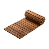 Maxbell Wooden Garden Pathway Sturdy Boardwalk Path for Wedding Party Backyard Patio Length 8.01Ft Brown