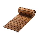 Maxbell Wooden Garden Pathway Sturdy Boardwalk Path for Wedding Party Backyard Patio Length 8.01Ft Brown