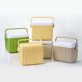 Maxbell Cooler Box 6L Airtight Hot/Cold Retention Cooler for Sports Travel Household Beige