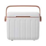 Maxbell Cooler Box 6L Airtight Hot/Cold Retention Cooler for Sports Travel Household Beige