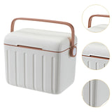 Maxbell Cooler Box 6L Airtight Hot/Cold Retention Cooler for Sports Travel Household Beige