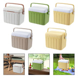 Maxbell Cooler Box 6L Airtight Hot/Cold Retention Cooler for Sports Travel Household Beige