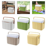 Maxbell Cooler Box 6L Airtight Hot/Cold Retention Cooler for Sports Travel Household Beige