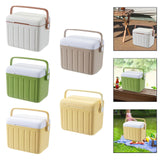 Maxbell Cooler Box 6L Airtight Hot/Cold Retention Cooler for Sports Travel Household Beige