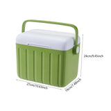 Maxbell Cooler Box 6L Airtight Hot/Cold Retention Cooler for Sports Travel Household Green