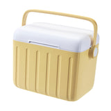 Maxbell Cooler Box 6L Airtight Hot/Cold Retention Cooler for Sports Travel Household White Yellow