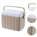 Maxbell Cooler Box 6L Airtight Hot/Cold Retention Cooler for Sports Travel Household Khaki