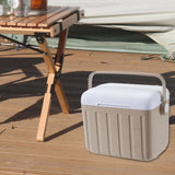 Maxbell Cooler Box 6L Airtight Hot/Cold Retention Cooler for Sports Travel Household Khaki