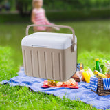 Maxbell Cooler Box 6L Airtight Hot/Cold Retention Cooler for Sports Travel Household Khaki