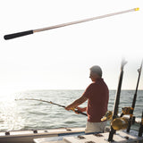 Maxbell Landing Net Rod Rubber Handle Telescopic for Big Fish Catch Fishing Net Pole