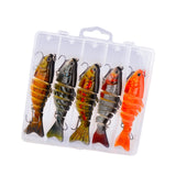 Maxbell 5 Pieces Fishing Lures Fishing Baits Vivid Artificial Lures Fishing Supplies
