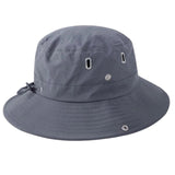 Maxbell Sun Hat Western Cowboy Hat Wide Brim for Climbing Outdoor Sports Backpacking Gray