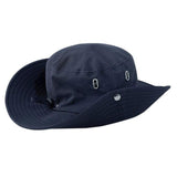 Maxbell Sun Hat Western Cowboy Hat Wide Brim for Climbing Outdoor Sports Backpacking Dark Blue