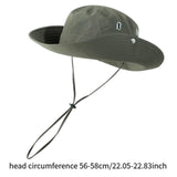 Maxbell Sun Hat Western Cowboy Hat Wide Brim for Climbing Outdoor Sports Backpacking Green