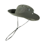 Maxbell Sun Hat Western Cowboy Hat Wide Brim for Climbing Outdoor Sports Backpacking Green