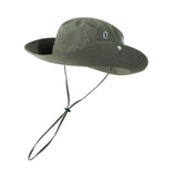 Maxbell Sun Hat Western Cowboy Hat Wide Brim for Climbing Outdoor Sports Backpacking Green