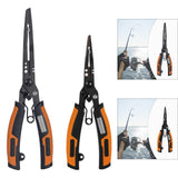 Maxbell Split Rings Pliers Line Cutter Scissors Portable Fishing Pliers Hook Remover 19.6cmx5.5cm