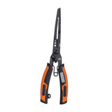 Maxbell Split Rings Pliers Line Cutter Scissors Portable Fishing Pliers Hook Remover 19.6cmx5.5cm