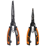 Maxbell Split Rings Pliers Line Cutter Scissors Portable Fishing Pliers Hook Remover 19.6cmx5.5cm