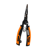 Maxbell Split Rings Pliers Line Cutter Scissors Portable Fishing Pliers Hook Remover 16.6cmx5.5cm