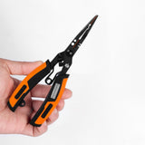 Maxbell Split Rings Pliers Line Cutter Scissors Portable Fishing Pliers Hook Remover 16.6cmx5.5cm