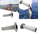 Maxbell Fishing Rod Holder Mirror Polished Marine Fitting 90 Degree for Marine Yacht 304 Stainless Steel