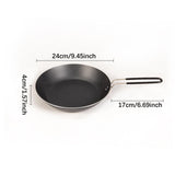 Maxbell Camping Fry Pan Outdoor Cooking Griddle for Fishing Backpacking Barbecue