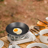 Maxbell Camping Fry Pan Outdoor Cooking Griddle for Fishing Backpacking Barbecue