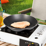 Maxbell Camping Fry Pan Outdoor Cooking Griddle for Fishing Backpacking Barbecue