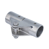 Maxbell Hinge Mount Parts Railing Boat Pipe Connector for Water Sports Sailing Yacht Hole Diameter 20mm