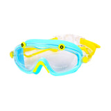 Maxbell Children Swim Goggles Anti Fog Eyewear for Summer Learning Swimming Outdoor Yellow Blue