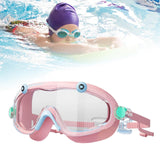 Maxbell Children Swim Goggles Anti Fog Eyewear for Summer Learning Swimming Outdoor Blue Pink