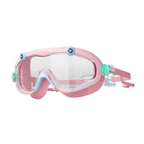 Maxbell Children Swim Goggles Anti Fog Eyewear for Summer Learning Swimming Outdoor Blue Pink