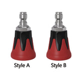 Maxbell Power Washer Nozzle Tip with Protector Holder Pressure Washing Nozzle Holder 25 Degree