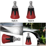 Maxbell Power Washer Nozzle Tip with Protector Holder Pressure Washing Nozzle Holder 25 Degree