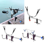 Maxbell Boat Fishing Rod Holder Accessory Adjustable Bracket for Canoe Drifting Boat 26cm