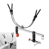 Maxbell Boat Fishing Rod Holder Accessory Adjustable Bracket for Canoe Drifting Boat 26cm