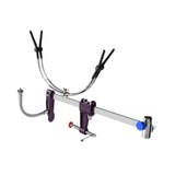 Maxbell Boat Fishing Rod Holder Accessory Adjustable Bracket for Canoe Drifting Boat 35cm