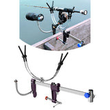Maxbell Boat Fishing Rod Holder Accessory Adjustable Bracket for Canoe Drifting Boat 35cm