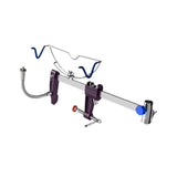 Maxbell Boat Fishing Rod Holder Accessory Adjustable Bracket for Canoe Drifting Boat 35