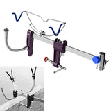 Maxbell Boat Fishing Rod Holder Accessory Adjustable Bracket for Canoe Drifting Boat 35