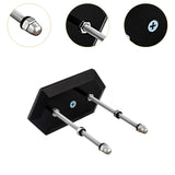 Maxbell Skateboard Wall Mount Space Saving Longboard Stand Premium Skateboard Hanger Black