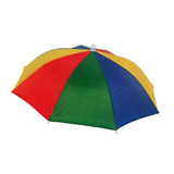 Maxbell Umbrella Hat Elastic Band Colorful Sunshade for Summer Backpacking Gardening